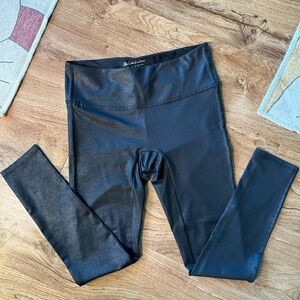 Chelsea Deboer by Lily & Lottie Faux Leather Leggings. Size Large.